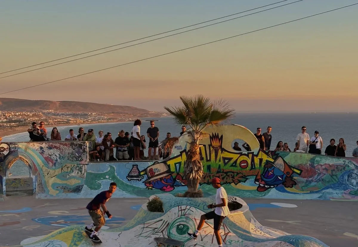 Surf, skate e Taghazout vibe